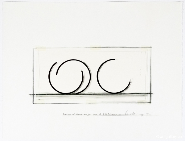 VENET Bernar - Position of three major arcs of 265.5